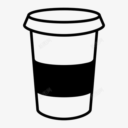 杯子咖啡杯子去图标svg_新图网 https://ixintu.com 去杯子 咖啡 带走 杯子 杯子去 纸杯