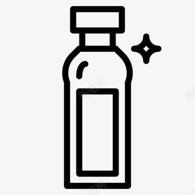 瓶子饮料牛奶图标图标