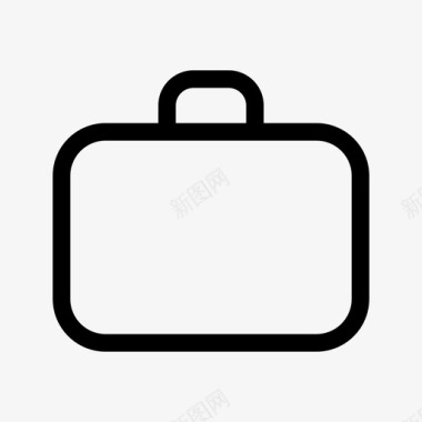 箱子行李公文包图标图标
