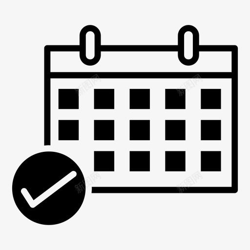 日程表安排活动图标svg_新图网 https://ixintu.com 安排 日程表 活动 计划