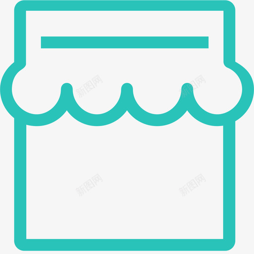 Shop店铺管理svg_新图网 https://ixintu.com Shop店铺管理 单色