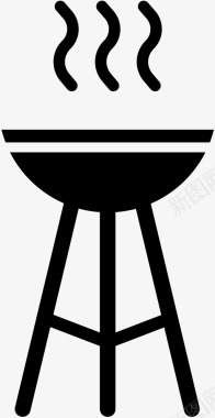 烧烤烧嘴厨房图标图标
