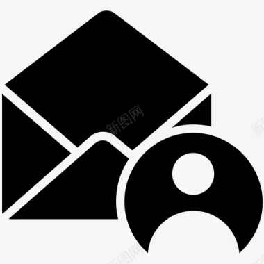 邮件帐户电子邮件信件图标图标