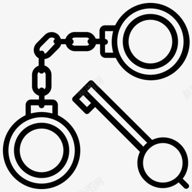 万能手铐钥匙古董手铐钥匙最佳手铐钥匙图标图标