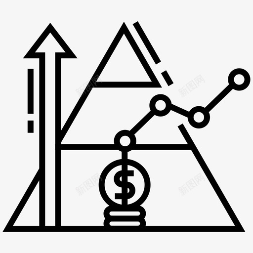 金字塔模型的基础收购自下而上图标svg_新图网 https://ixintu.com 内容营销线索生成 收购 自上而下 自下而上 营销 金字塔模型的基础