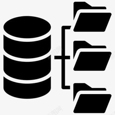 数据存储网络文件夹共享目录图标图标