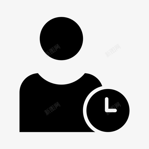 用户头像人图标svg_新图网 https://ixintu.com 个人资料 人 头像 时间 用户