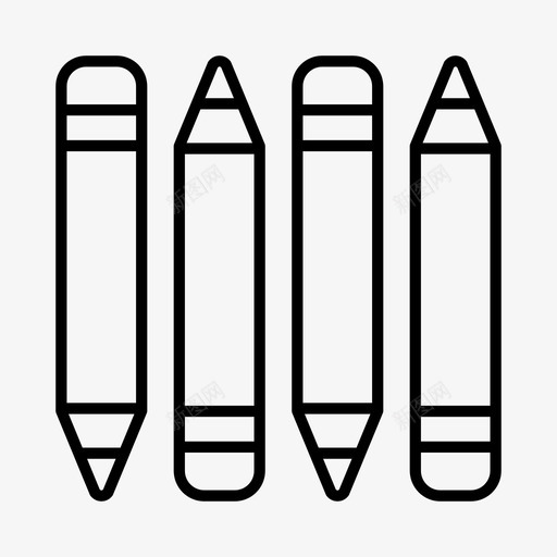铅笔学术创意图标svg_新图网 https://ixintu.com 创意 学术 学校 教育 铅笔
