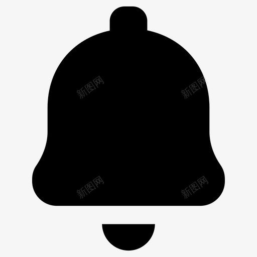 通知警报铃图标svg_新图网 https://ixintu.com 警报 通知 通知铃 铃