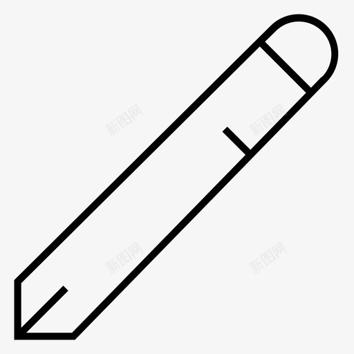 铅笔素描线条艺术图标svg_新图网 https://ixintu.com 素描 线条艺术 铅笔