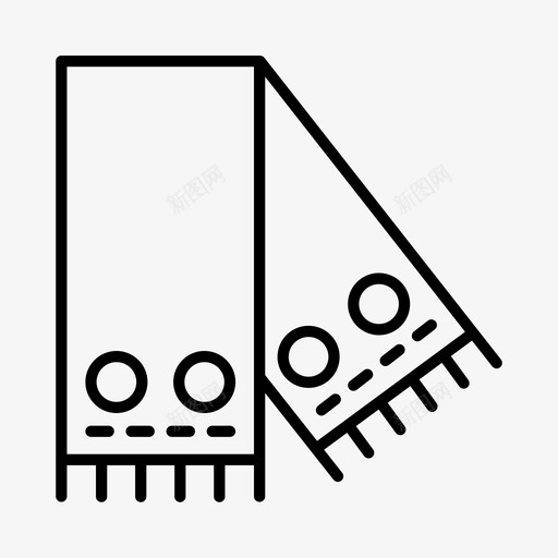 围巾阿尔卑斯山圣诞节图标svg_新图网 https://ixintu.com 假日 冬天 围巾 圣诞节 阿尔卑斯山