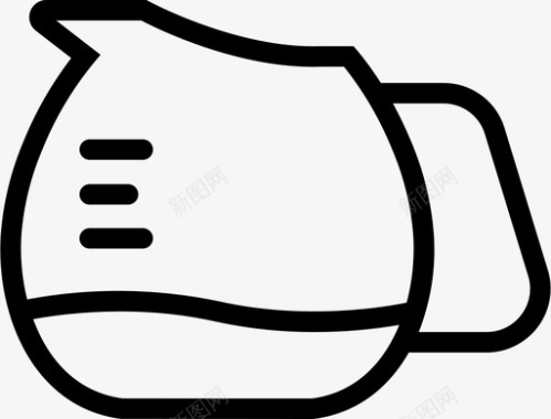 咖啡机饮料食物图标图标