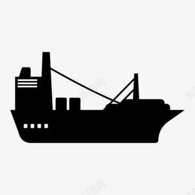 货船船货物图标图标