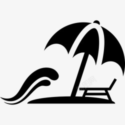 标志鹿港小镇海滩我的小镇休闲图标高清图片