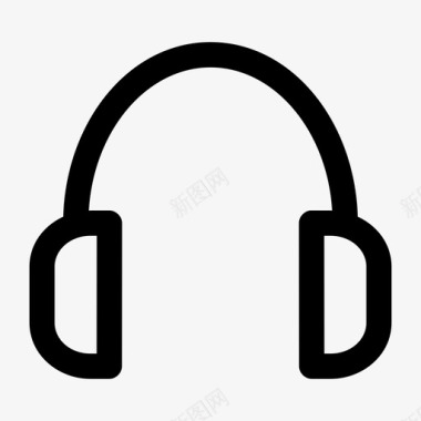 耳机dj听筒图标图标