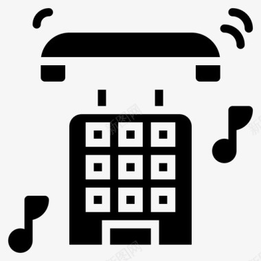 铃声手机电话图标图标
