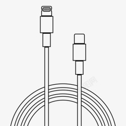 lightninglightning到usbclightning到usbc数据图标高清图片