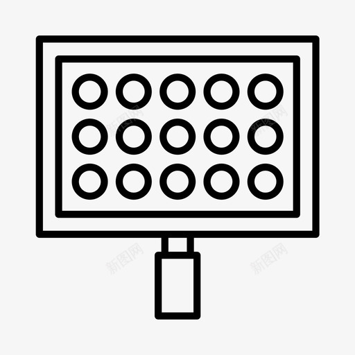 体育场灯竞技场运动员图标svg_新图网 https://ixintu.com 体育 体育场灯 竞技场 运动员