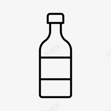 瓶子可乐饮料图标图标