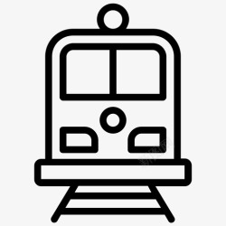 铁路货运火车货物列车铁路货运图标高清图片