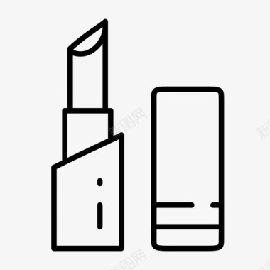唇膏美容化妆品图标图标
