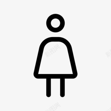 女男厕所人图标图标