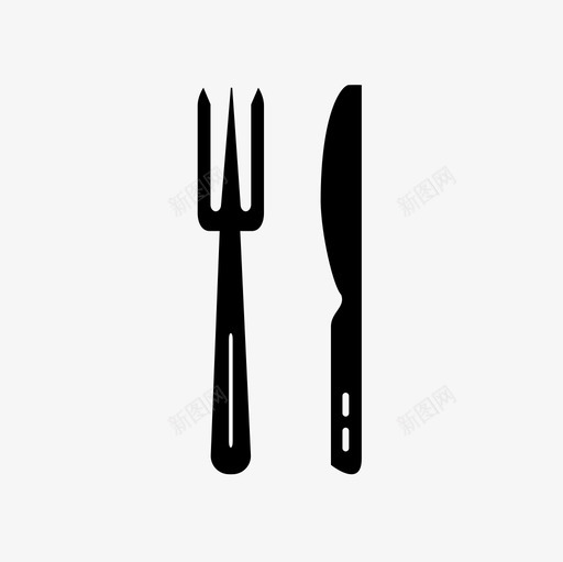 餐刀餐具厨房图标svg_新图网 https://ixintu.com 厨房 餐具 餐刀 餐厅