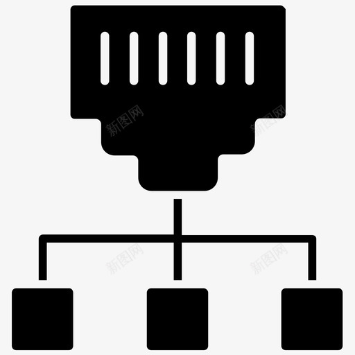 局域网计算机网络网络和通信字形图标svg_新图网 https://ixintu.com 局域网 网络和通信字形图标 计算机网络