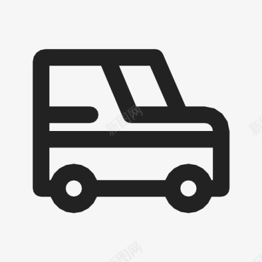 送货车运输卡车图标图标