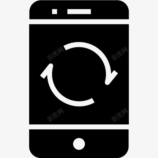 移动重新加载iphone刷新图标svg_新图网 https://ixintu.com iphone 刷新 移动功能 移动重新加载
