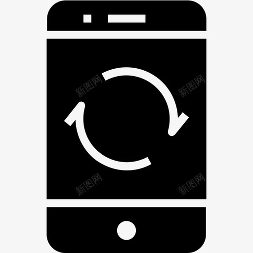 移动重新加载iphone刷新图标svg_新图网 https://ixintu.com iphone 刷新 移动功能 移动重新加载