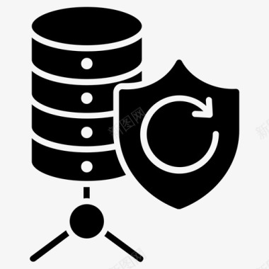 安全备份数据保护数据库安全图标图标
