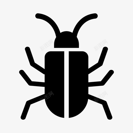 bug昆虫恶意软件图标svg_新图网 https://ixintu.com bug 威胁 恶意软件 昆虫 病毒 编程