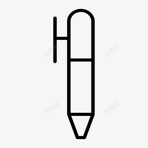 钢笔绘图手绘图标svg_新图网 https://ixintu.com 书写 书写工具 手绘 文具 绘图 钢笔