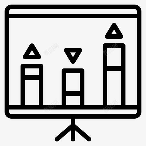 图表分析条形图图标svg_新图网 https://ixintu.com 分析 图表 成功业务概要 数据 条形图 统计