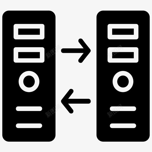 数据同步数据管理数据恢复图标svg_新图网 https://ixintu.com 数据同步 数据库同步 数据恢复 数据管理 服务器备份系统 计算机和网络字形图标