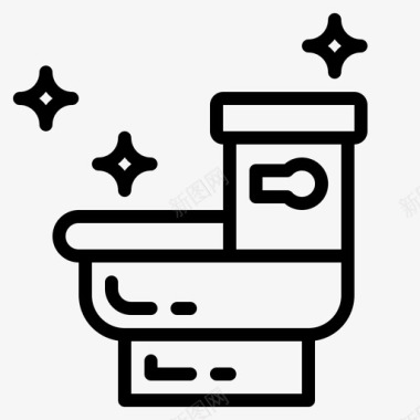 卫生间浴室音乐节图标图标