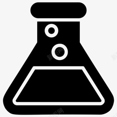 化学烧瓶化学标志化学研究室图标图标