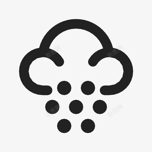 急流气象雨图标svg_新图网 https://ixintu.com 天气 急流 气象 雨 雪