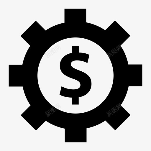 美元设置自定义财务图标svg_新图网 https://ixintu.com 美元设置 自定义 财务 选项 首选项