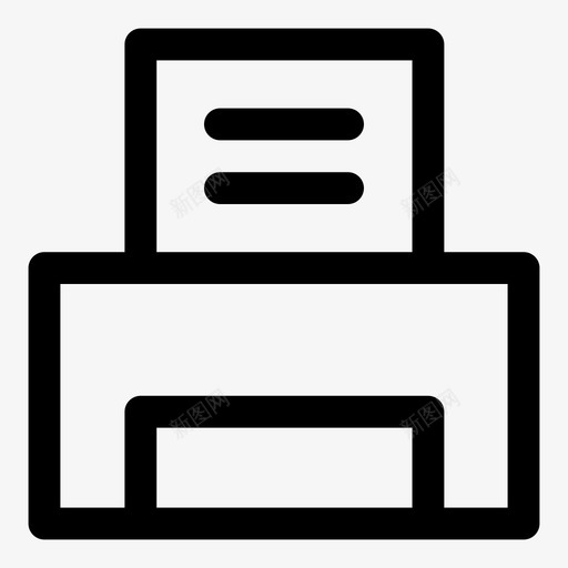 打印机文档wifi打印机图标svg_新图网 https://ixintu.com wifi打印机 打印机 文档 物联网