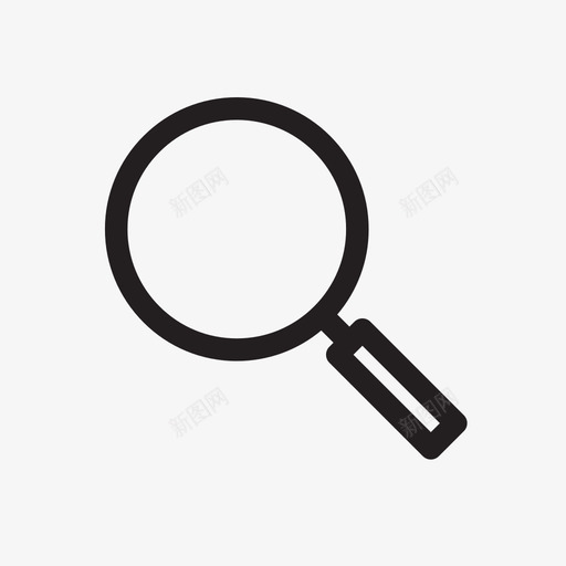 MAGNIFYING GLASS 2svg_新图网 https://ixintu.com MAGNIFYING GLASS 2