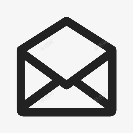 打开邮件电子邮件信封图标svg_新图网 https://ixintu.com 信封 打开邮件 电子邮件
