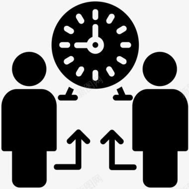 个人日程表日常事务时间管理图标图标