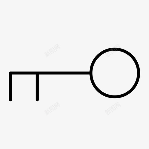 钥匙自行车钥匙房子钥匙图标svg_新图网 https://ixintu.com 安全钥匙 房子钥匙 自行车钥匙 钥匙
