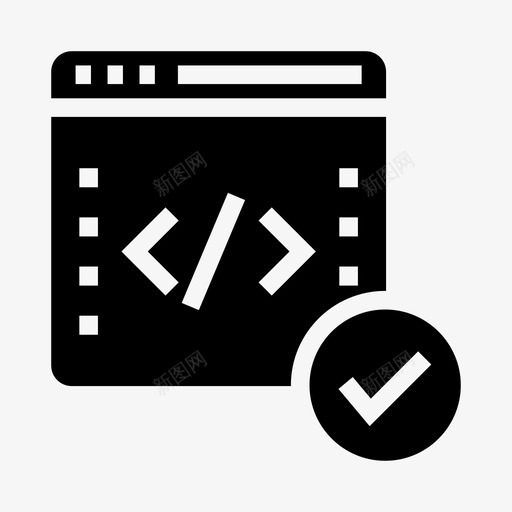 网页编码互联网在线图标svg_新图网 https://ixintu.com 互联网 在线 编程 网页 网页编码