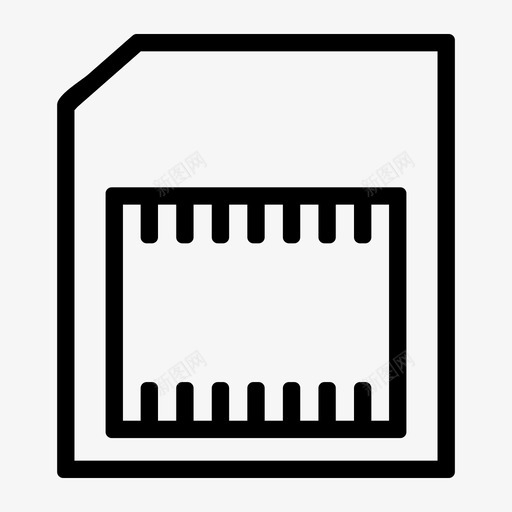 采购产品微芯片硬件内存图标svg_新图网 https://ixintu.com sd微 保存 内存 回忆 技术计算机硬件 硬件 采购产品微芯片
