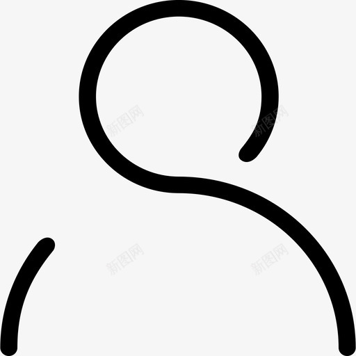 个人中心svg_新图网 https://ixintu.com 个人中心 线性