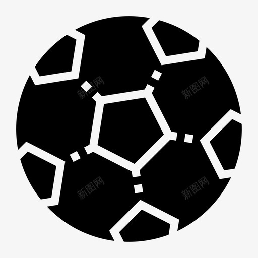 足球体育世界杯图标svg_新图网 https://ixintu.com 世界杯 体育 足球