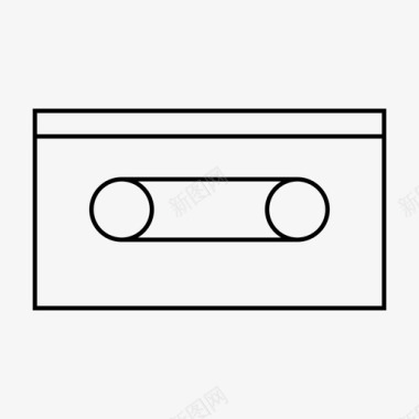 盒式磁带盒式放音机盒式录音机图标图标